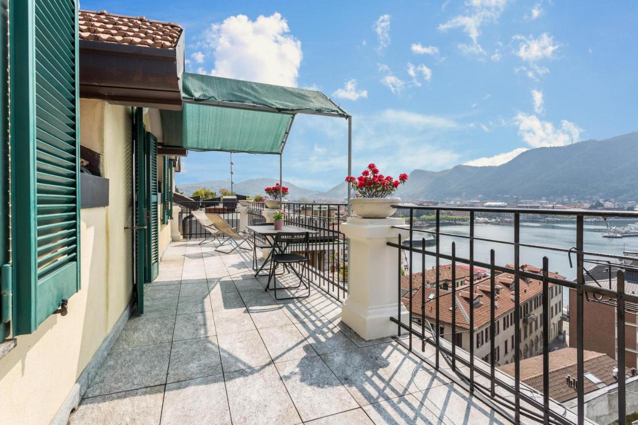 Attico Vista Lago Como Kültér fotó