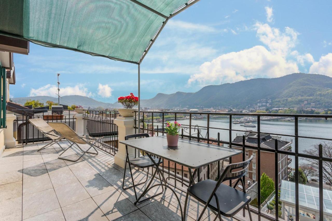 Attico Vista Lago Como Kültér fotó